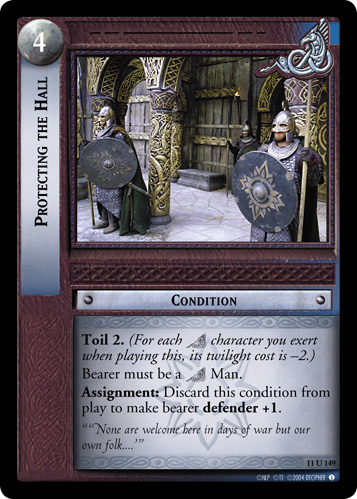 Protecting the Hall